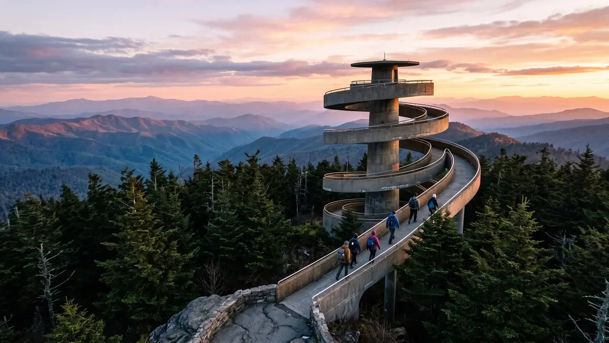 Great Smoky Mountains National Park landscape
