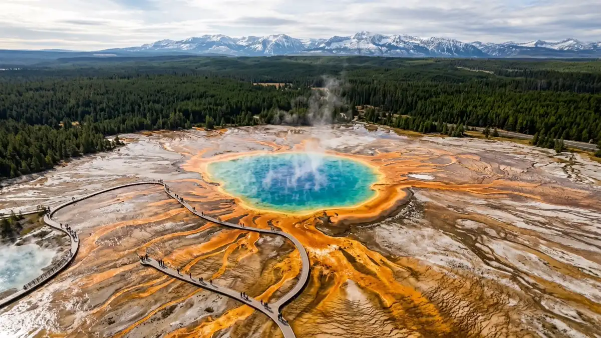 Yellowstone National Park landscape